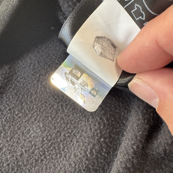 The North Face Mens XL Black Micro Fleece 1/4 Zip Pullover Jacket - Picture 9 of 11
